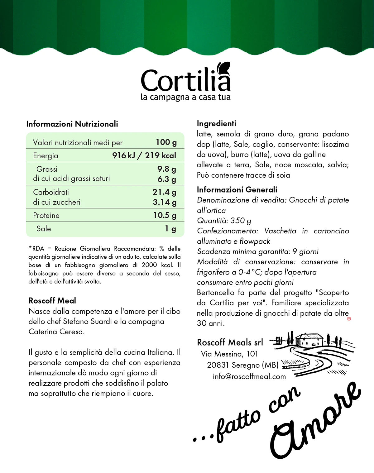 Cortilia Ready Meal Visual Brand Design artwork 5