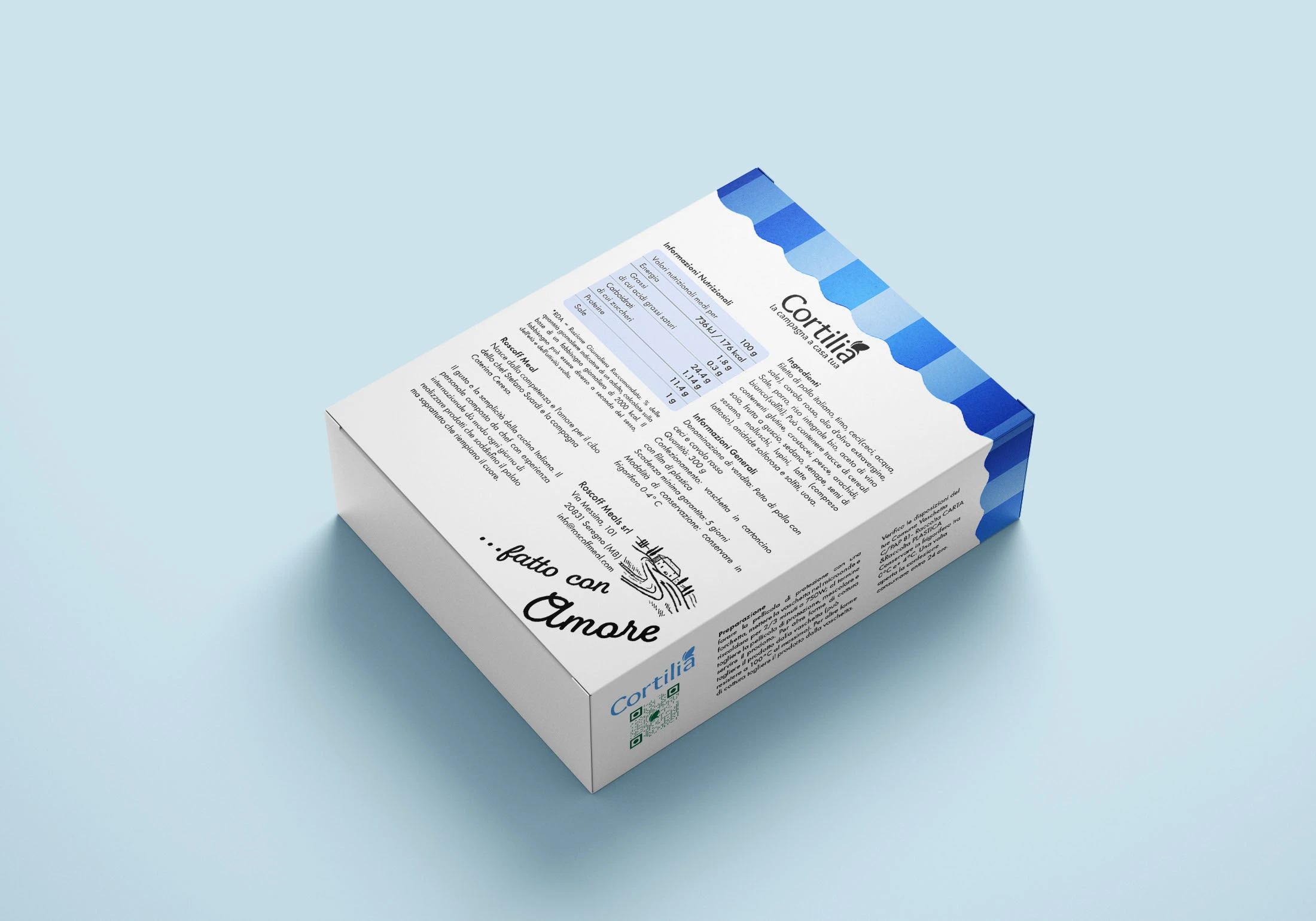 Cortilia Ready Meal Visual Brand Design artwork 12