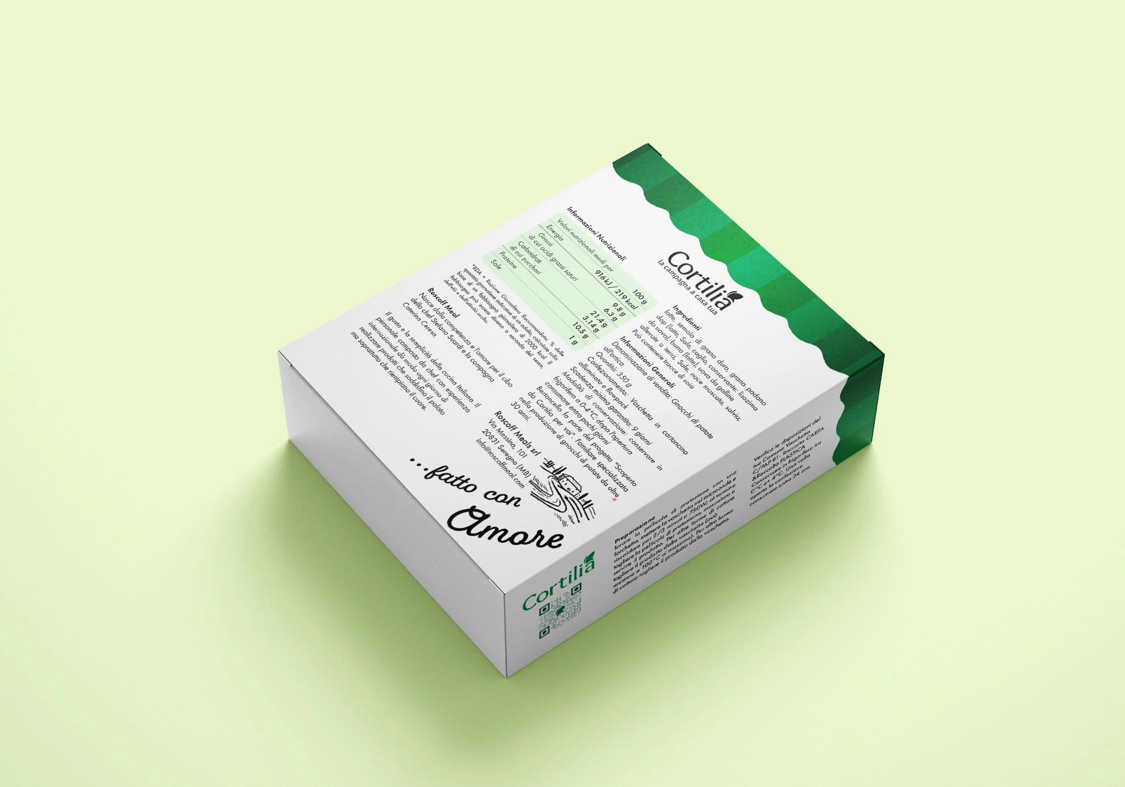 Cortilia Ready Meal Visual Brand Design artwork 10